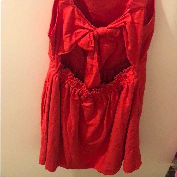 Red JCrew sundress - Picture 4 of 4